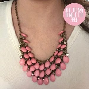 Pink Statement Necklace